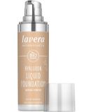 Lavera Hyaluron Liquid Foundation - Natural Ivory 01 - Seidige & Light texture - Free of mineral oil - Natural hyaluronic acid & organic almond oil - Natural cosmetics - Vegan - Bio (1 x 30 ml) - Buy Online on GoSupps.com