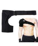 Shoulder Brace - Adjustable Neoprene Rotator Cuff Support & Compression Sleeve for Fitness & Torn AC Joint - Breathable Shoulder Protector - Buy Online on GoSupps.com