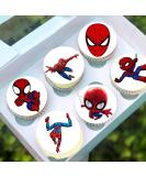 24 x Pre-Cut Spider-man 3 Edible Stand up Wafer/Rice Paper Cupcake Cake Toppers Birthday Party Spiderman Decorations - Buy Online on GoSupps.com