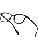 Attcl Unisex Blue Light Filter Glasses for Computer & Gaming | UV Protection Headache Relief Eye Strain Reduction - Model BL5577 Black - Buy Online on GoSupps.com