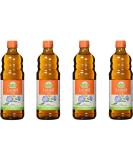 Rapunzel OXYGUARD Linseed Oil 0.5L - Pack of 4 | Premium Organic Cooking Oil for Healthy Living - International Shipping Available - Buy Online on GoSupps.com