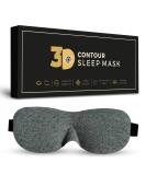 Shop 3D Contoured Sleep Mask - Ultra Lightweight & Comfortable for Eyelash Extensions | Deep Orbit Light Grey - Buy Online on GoSupps.com