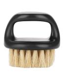 Premium Beard Brush for Men - 3 Styles | Black Handle & White Bristles | Ultimate Beard Care Solution - Buy Online on GoSupps.com