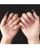 Shop Sethexy Matte Ballerina Monochrome Long False Nails - Acrylic Art Tips in Pink for Women & Girls | International Shipping Available - Buy Online on GoSupps.com