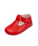Baypods Baby Shoes | Soft Soled Pre Walker Shoes | T Bar Style Shoe | Made in England | Red - Buy Online on GoSupps.com
