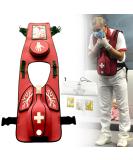 Adult Anti-Choking Trainer Vest - Heimlich Practice Model for First Aid Education - Buy Online on GoSupps.com