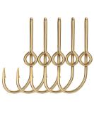 THKFISH Fishing Hat Hooks 5PCS - Gold/Black/Silver Tie Clips for Fishing Hats - Buy Online on GoSupps.com