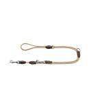HUNTER Freestyle Adjustable leash for dogs robust weatherproof 0.8/200 cm beige 0.8 x 200 cm beige - Buy Online on GoSupps.com