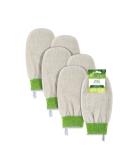 EcoTools Exfoliating Mitt Shower Glove | Moderate Exfoliation for Smooth, Streak Free Finish | Self-Tanning Prep & Dead Skin Removal | Elastic Wrist | Sustainable | 6 Count - Buy Online on GoSupps.com