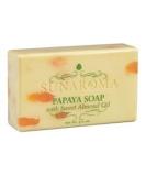 Buy Sunaroma Papaya Soap with Sweet Almond Oil - Nourishing 5 Oz | Best International Shipping - Buy Online on GoSupps.com