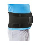 Lumbar Back Support Belt for Lower Back Pain Relief - Waist Trainer for Men and Women - Sciatica & Herniated Disc Support - Black Plus Size Belt 5XL (55-65 Inch) - Buy Online on GoSupps.com