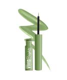 NYX Vivid Brights Liquid Liner - Ghosted Green 02 | Smear-Resistant & Precise Eyeliner - Buy Online on GoSupps.com