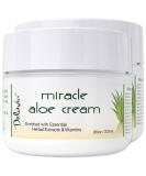 Deluvia Miracle Aloe Lotion Aloe Vera Cream Aloe Vera Moisturizer for Face and Body Aloe Soothing Sun Cream Aloe Vera Lotion Aloe Cream and Face Moisturizer Aloe Vera and Vitamin E Lotion - 2 Pack Unscented 8 Ounce... - Buy Online on GoSupps.com