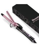 3/4 Inch Dual Voltage Curling Iron for Short Hair - Ceramic Tourmaline Professional Curling Wand in Rose Gold - Buy Online on GoSupps.com