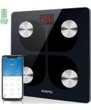 RENPHO Rechargeable Smart Scale - Digital Weight & Body Fat Monitor with Bluetooth Sync - 396 lbs Capacity - Buy Online on GoSupps.com