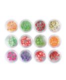 BinaryABC 3D Fruit Slices Nail Art Decorations - Slime Supplies (Random Fruit Styles) - Buy Online on GoSupps.com