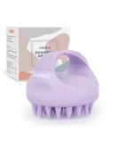 Aimike Scalp Massage Brush - Soft Silicone Shampoo Brush for Hair Growth Dandruff Reduction & Scalp Massager - Lilac Color - Buy Online on GoSupps.com