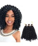 SEGO Water Wave Braids - Afro Kinky Hair Extension Closure Bundles | Dark Black 1 - 20cm (90g) - International Shipping - Buy Online on GoSupps.com
