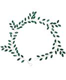 BETITETO Wedding Bridal Hair Vine Green Rhinestone Headband Hair Piece Accessories for Women Girls Party Photoshoot - Buy Online on GoSupps.com