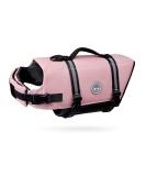 Vivaglory Ripstop Dog Rescue Vest - Improved Buoyancy & Visibility for Small to Medium Dogs | Cherry Blossom Pink XL (78-96cm) - Buy Online on GoSupps.com