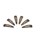 Stylish Tortoiseshell Hair Clips for Girls & Women - Set of 6 Brown Accessories | International Shipping Available - Buy Online on GoSupps.com