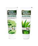 Shop Face Wash Combo: Cucumber & Aloe Vera (115ml Each) Refresh & Cleanse | International Shipping Available - Buy Online on GoSupps.com