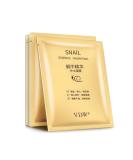 Snail Essence Face Mask - Deep Moisturizing Anti-Aging & Hydrating Silk Masks (5pcs) - 100% Natural Snail Secretion Filtrate - Buy Online on GoSupps.com