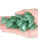 XIANNVXI 10 Pcs Green Aventurine Crystals Heart Set - Natural Gemstones for Reiki Healing & Beginners - Pocket Stones Gift Set - Buy Online on GoSupps.com