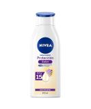 NIVEA Moisturizing Body Cream with Vitamin E & Aloe - Deep Hydration & UV Protection FPS 15 400ml - 48 Hours Moisturizer for All Skin Types - Buy Online on GoSupps.com