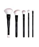 Beauty Essentials 5 Brush Set - Premium Vegan Makeup Brushes for Flawless Blending | Ideal for Powder Blush Concealers & Eyeshadow - Buy Online on GoSupps.com