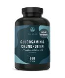 True Nature Glucosamine Chondroitin High-Dose - 360 Capsules (6-Month Supply) with Vitamin C - Pharmaceutical Quality Made in Germany - Buy Online on GoSupps.com