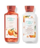 Bath and Body Works Pretty as a Peach Shower Gel and Body Lotion - Refreshing & Nourishing Set - Buy Online on GoSupps.com