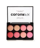 Technic Colour Fix Pressed Powder Blush Palette - 8 Matte Shades for Long-Lasting Professional Finish - Buy Online on GoSupps.com
