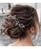 Rhinestone Wedding Hair Vine - Bridal Headband Crystal Headpiece for Women and Girls (A-Silver) - Buy Online on GoSupps.com