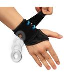 FITTOO Copper Infused TFCC Wrist Brace for Ulnar Sided Pain | Universal Size for Men & Women - Right Hand Large - Buy Online on GoSupps.com