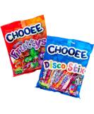 Assorted Fruit Chews Sweets Bag 200g - Cheery Fruttys & Disco Stix Chews - Pack of 2 - Buy Online on GoSupps.com