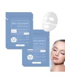 Shop Skaind Collagen Glow Mask & Revorie Deep Face Masks - Korean Anti-Wrinkle Hydrating Overnight Treatment (8/10 Packs) | International Shipping - Buy Online on GoSupps.com