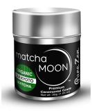 Matcha Moon - Organic Ceremonial Grade Japanese Matcha Green Tea Powder from Uji Kyoto Japan - USDA Certified - 30g Tin - Pure Zen - Buy Online on GoSupps.com