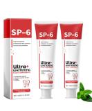 2Pc SP-6 Ultra Whitening Toothpaste - Probiotic Brightening & Deep Cleaning Care for Fresh Breath - Buy Online on GoSupps.com
