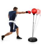 Punching Bag with Stand | Dprodo Freestanding Boxing Bag Set for Adults & Kids with Adjustable Speed Reflex Training, Includes Boxing Gloves | Home Gym Workout Punch Set - Buy Online on GoSupps.com