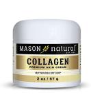 Mason Natural Collagen Premium Skin Cream - Anti Aging Moisturizer | Intense Hydration & Firmness | Pear Scent | Paraben Free | 2 OZ - Buy Online on GoSupps.com