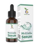 Hyaluron Serum BIO 50ml - Vegan High-Dose Hyaluronic Acid Gel with Aloe Vera for Wrinkles | Natural Cosmetics for Face Neck & D collet  - Buy Online on GoSupps.com