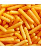 A Pinch Of - Macaroni Rods - Orange Halloween Cake Topper Sprinkles - 25g Edible Polished Cupcake Decorations - Party Sprinkles Ideal For Halloween Themed Cakes and Bakes - Buy Online on GoSupps.com