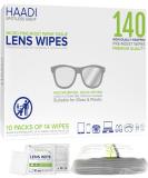 140 Individually Wrapped Glasses Cleaner Wipes - Lens Wipes for Spectacles, Cameras, Screens, and More - Buy Online on GoSupps.com