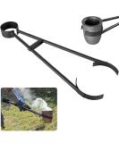 ProCast 26 Foundry Crucible Flask Tongs for Graphite Crucibles - Ideal for Melting and Casting Gold, Silver, Copper | Durable & Efficient - Buy Online on GoSupps.com