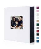 Miaikoe 6x4 Photo Album - 400 Pockets Linen Album for Family Wedding - Holds 400 10x15cm Photos - Large Capacity Slip-in Album (White) - Buy Online on GoSupps.com