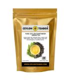 Ceylon Teabox Green Tea Gunpowder Loose Leaf - 100g Resealable Pouch - Buy Online on GoSupps.com