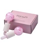 Ice Globes for Facials | Pink Drink Glitter Cryo Tools for Face & Eye Puffiness Relief | Cool Skincare Essentials - Buy Online on GoSupps.com