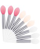 9PCS Silicone Lip Applicator Set - Reusable Lip Brush & Makeup Tool Kit for Lipsticks Eyeshadow & Cream Masks | International Shipping - Buy Online on GoSupps.com