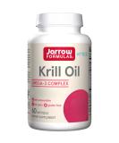 Jarrow Formulas Krill Oil 600mg Softgels with Omega-3 & Astaxanthin - Gluten-Free, SOYA-Free, GMO-Free - Buy Online on GoSupps.com